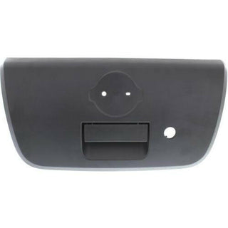 2001-2004 Nissan Frontier Tailgate Handle, Textured Black, W/ Keyhole.