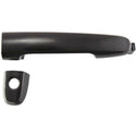 2008-2014 Scion xB Front Door Handle LH, Outside, Black, W/ Keyhole Cover.