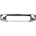 2007-2013 Toyota Tundra Front Bumper, Chrome, w/Parking Aid Hole, Steel.