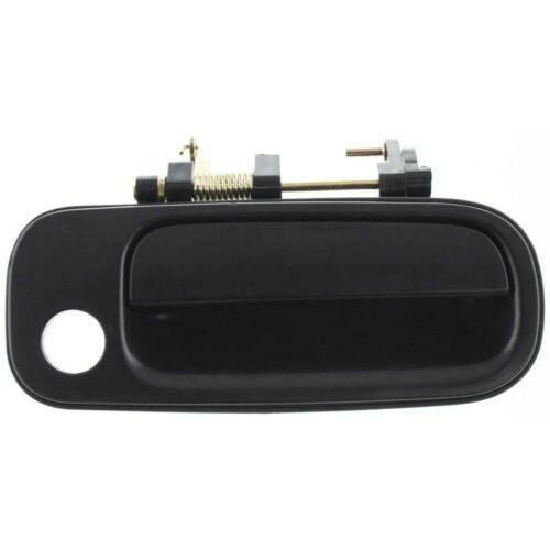 1992-1996 Toyota Camry Front Door Handle RH, Outside, Black, W/ Keyhole.