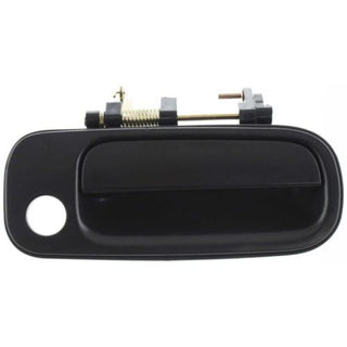 1992-1996 Toyota Camry Front Door Handle RH, Outside, Black, W/ Keyhole - Classic 2 Current Fabrication