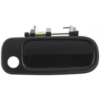 1992-1996 Toyota Camry Front Door Handle RH, Outside, Black, W/ Keyhole.