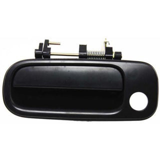 1992-1996 Toyota Camry Front Door Handle LH, Outside, Black, W/ Keyhole - Classic 2 Current Fabrication