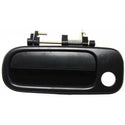 1992-1996 Toyota Camry Front Door Handle LH, Outside, Black, W/ Keyhole.