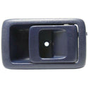 2001-2004 Toyota Tacoma Front Door Handle RH, Inside, Textured Blue.