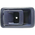 2001-2004 Toyota Tacoma Front Door Handle LH, Inside, Textured Blue.