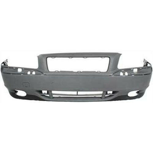 1999-2003 Volvo S80 Front Bumper Cover, Primed, w/Molding Hole, w/Headlamp Wiper.