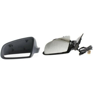 2002-2008 Audi A4 Mirror LH, Power, Heated, w/Out Memory, Manual Folding.