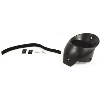 1966-1967 Chevy Chevelle Air Vent Bezel, Black, RH.