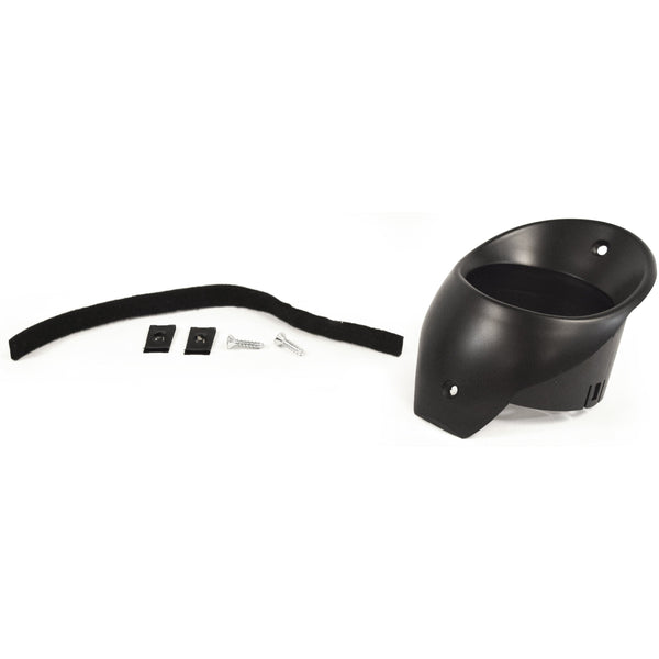 1966-1967 Chevy Chevelle Air Vent Bezel, Black, RH.