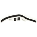 1966-1967 Chevy Chevelle Air Vent Bezel, Black, RH.