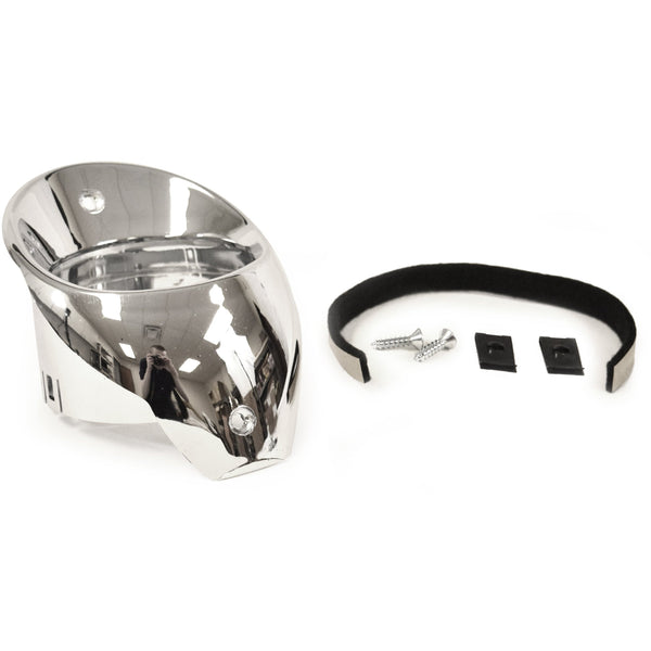 1966-1967 Chevy Chevelle Air Vent Bezel, Chrome, LH.