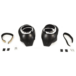 1966-1967 Chevy Chevelle Air Vent Set, Black, Pair.