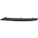 2007-2008 BMW 335xi Front Bumper Molding RH, Lower Outer Finisher, Black.
