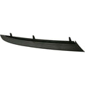 2006 BMW 330i Front Bumper Molding LH, Lower Outer Finisher, Black.
