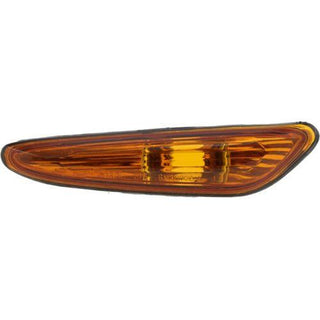2002-2005 BMW 325xi Front Side Marker Lamp LH, Lens/Housing, Side Repeater, Yellow - Classic 2 Current Fabrication