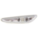 2002-2005 BMW 320i Front Side Marker Lamp LH, Lens/Housing, Side Repeater, White - Classic 2 Current Fabrication