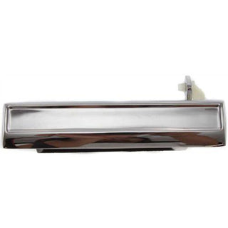 1982-1996 Buick Century Front Door Handle LH, All Chrome, Metal, w/o Keyhole - Classic 2 Current Fabrication