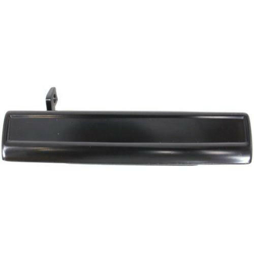 1982-1996 Buick Century Front Door Handle RH, Black, Metal, w/o Keyhole.