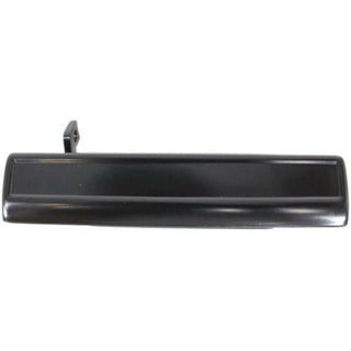 1982-1996 Buick Century Front Door Handle RH, Black, Metal, w/o Keyhole.