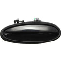 2000-2005 Pontiac Bonneville Rear Door Handle LH, Smooth Black, Plastic.