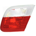 1999-2003 BMW 3 Tail Lamp RH, Inner, Lens & Housing, Clear & Red Lens.