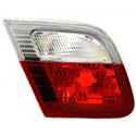 1999-2003 BMW 3 Tail Lamp LH, Inner, Lens & Housing, Clear & Red Lens.