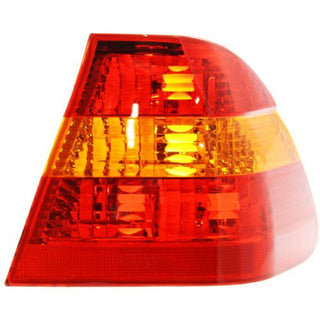 2002-2005 BMW 3 Tail Lamp RH, Outer, Lens/Housing, Amber Red Lens, Sedan - Classic 2 Current Fabrication