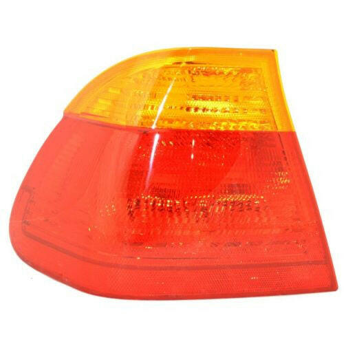 1999-2001 BMW 3 Series Tail Lamp LH, Outer, Lens And Housing, Sedan.