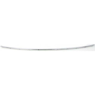 1995-2001 BMW 740i Rear Bumper Molding, Center Strip, Chrome, Plastic.
