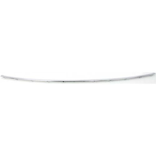 1995-2001 BMW 750iL Rear Bumper Molding, Center Strip, Chrome, Plastic.