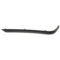 1992-1993 BMW 325is Rear Bumper Molding LH, Side Impact Strip, Black.