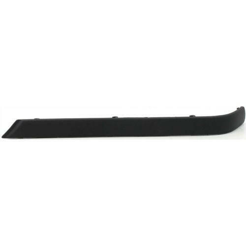 1994-1995 BMW 325i Rear Bumper Molding RH, Outer, Textured, Plastic, Black.