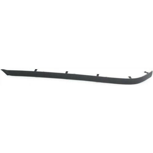 1997-2000 BMW 540i Rear Bumper Molding LH, Outer, Textured, Plastic, Sedan.