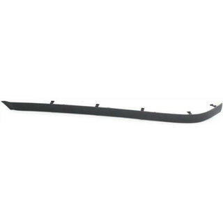 1997-2000 BMW 540i Rear Bumper Molding LH, Outer, Textured, Plastic, Sedan.