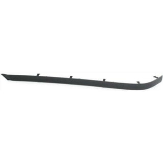 1997-2000 BMW 528i Rear Bumper Molding LH, Outer, Textured, Plastic, Sedan.