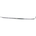 1997-2000 BMW 540i Rear Bumper Molding LH, Outer Cover, Chrome, Sedan.