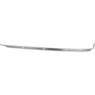 1997-2000 BMW 540i Rear Bumper Molding LH, Outer Cover, Chrome, Sedan.