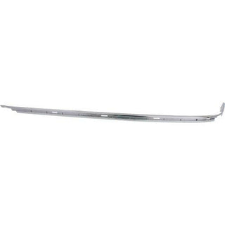 1997-2000 BMW 528i Rear Bumper Molding LH, Outer Cover, Chrome, Sedan.