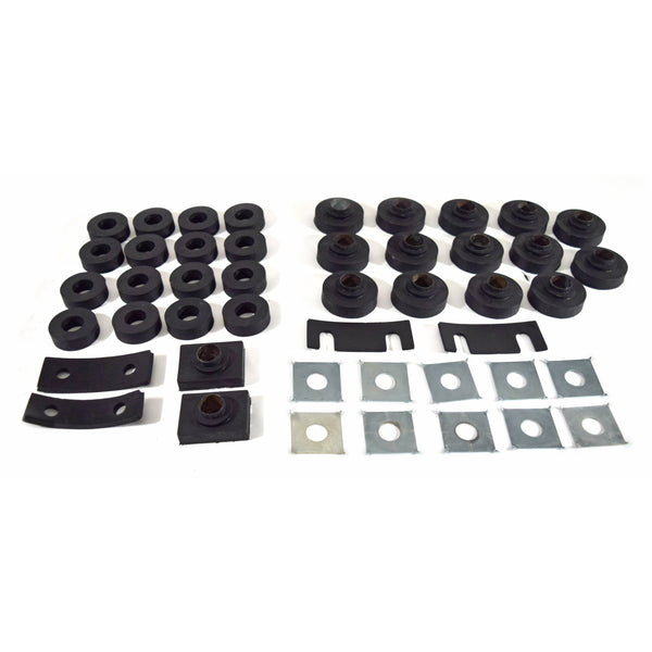 1955-1957 Chevy Hardtop Rubber Body Mount Set.