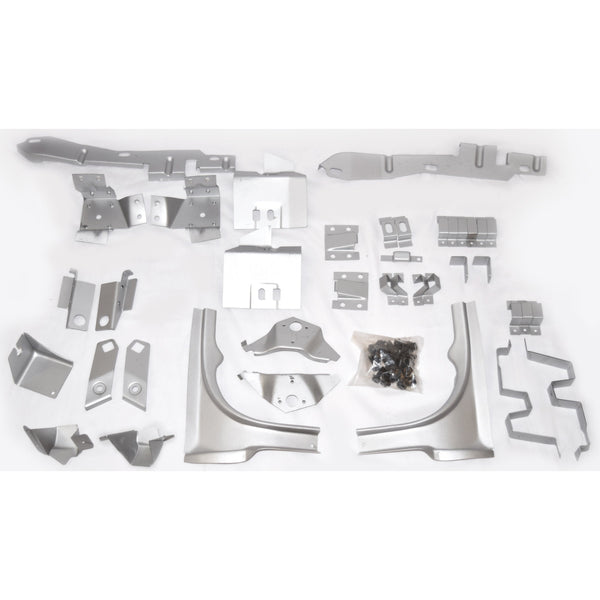 1965-1966 Ford Mustang FASTBACK BODY BRACKETS KIT.