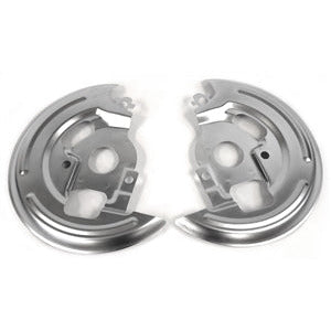 1969-1972 Buick Skylark Front Disc Brake Backing Plates (Pair) Single Piston Type.