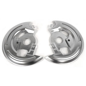 1969 GM F-Body Front Disc Brake Backing Plates (Pair) single Piston Type - Classic 2 Current Fabrication