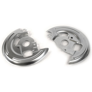 1969-1974 CHEVY NOVA Front Disc Brake Backing Plates (Pair) single Piston Type.