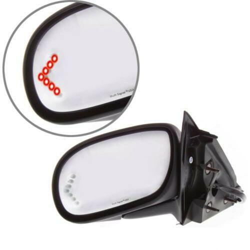 2003-2005 Buick Park Avenue Mirror LH, Power, Heated, Manual Fold, w/Signal.
