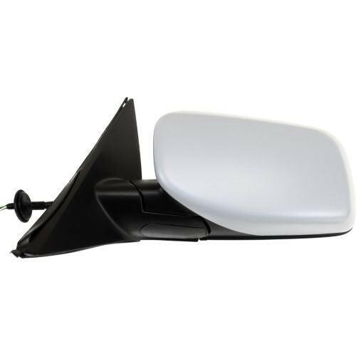 2004-2007 BMW 5 Mirror LH, Power, Heated, Manual Folding, Sedan/Wagon.
