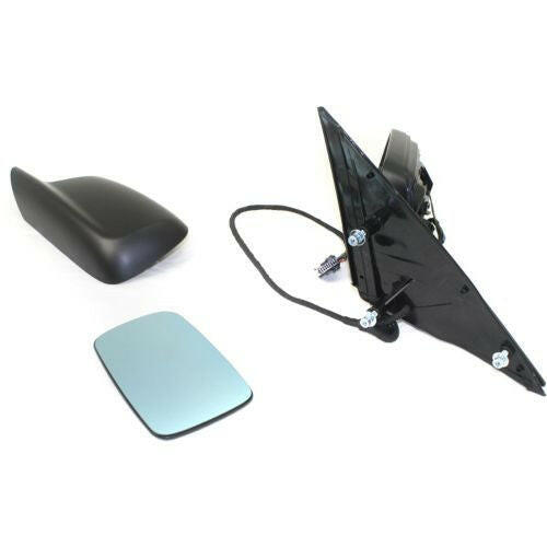 2002-2008 BMW 7 Series Mirror LH, Power, Heated, Manual Folding, Primed.