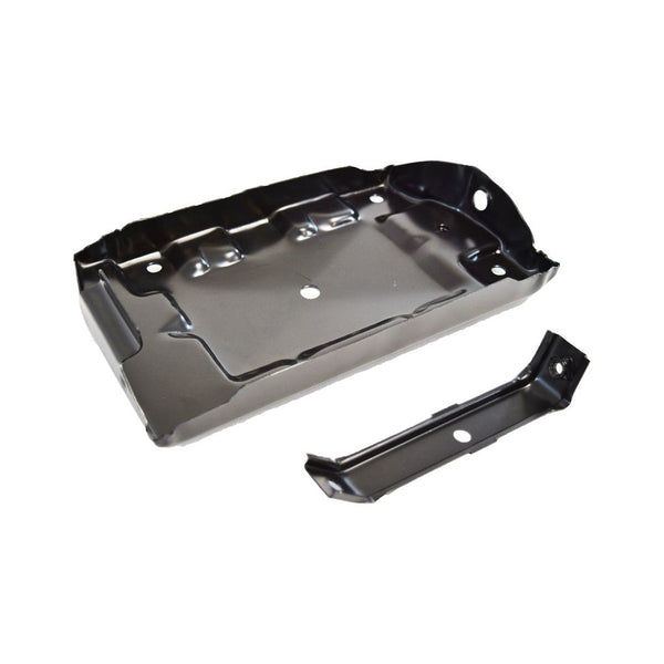 BATTERY TRAY-W/SUPPORT BRACKET NOVA 62-67.