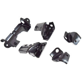 1967-1968 Chevy Camaro Bumper Bracket, Rear, 5 Piece.