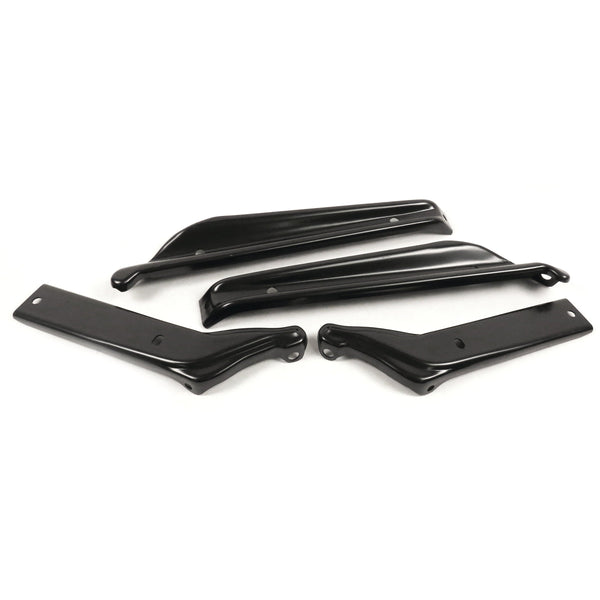 1965 Chevy Chevelle Bumper Bracket, Front, 4 Piece.